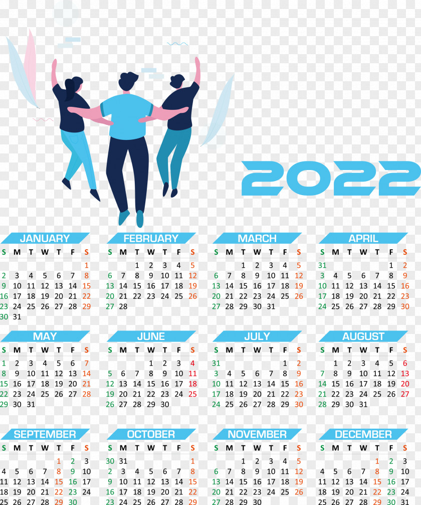 2022 Calendar Year 2022 Calendar Yearly 2022 Calendar PNG