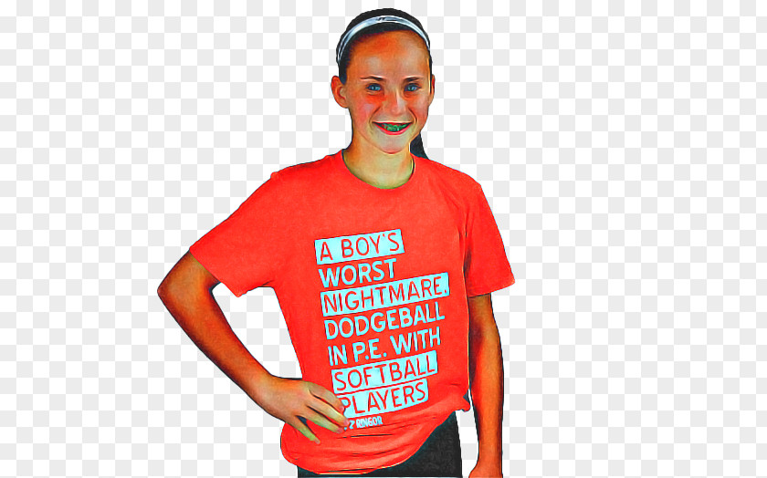 Active Shirt Smile Red Background PNG