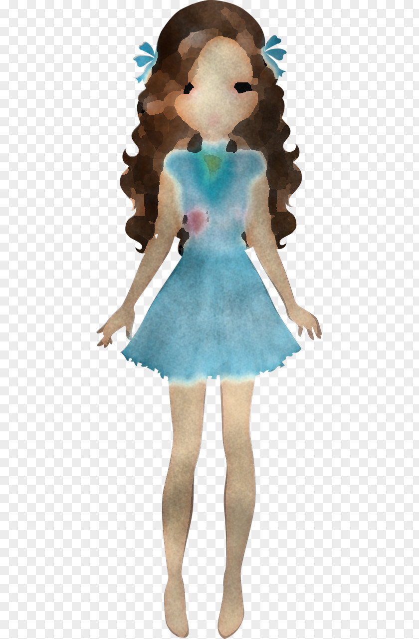 Clothing Dress Costume Turquoise Cocktail PNG