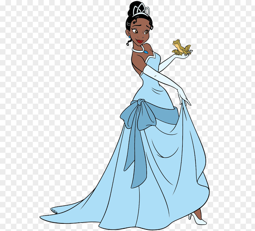 Disney Princess Tiana Ariel Prince Naveen Mama Odie PNG