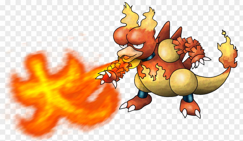 Explosion Magmar Pokémon FireRed And LeafGreen PNG