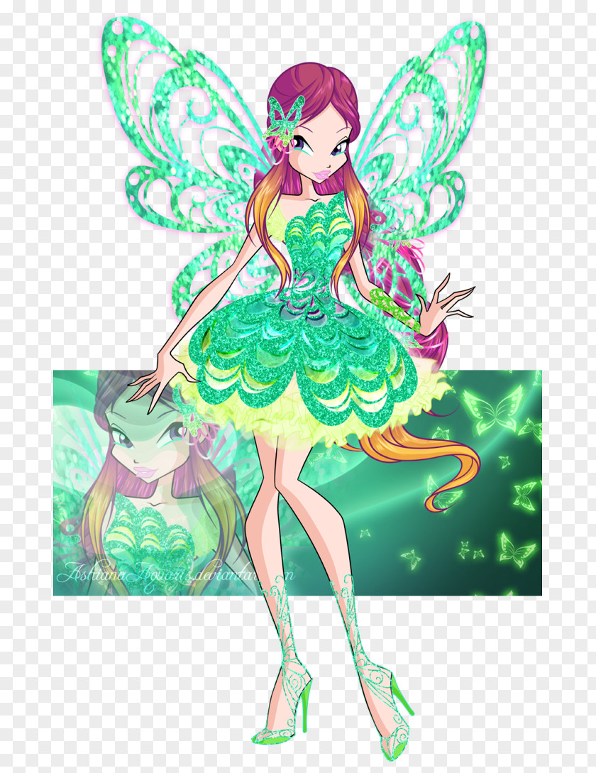 Fairy Roxy Bloom Tecna Butterflix DeviantArt PNG