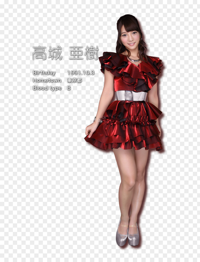 Rose Yuko Oshima Costume CRぱちんこAKB48 PNG
