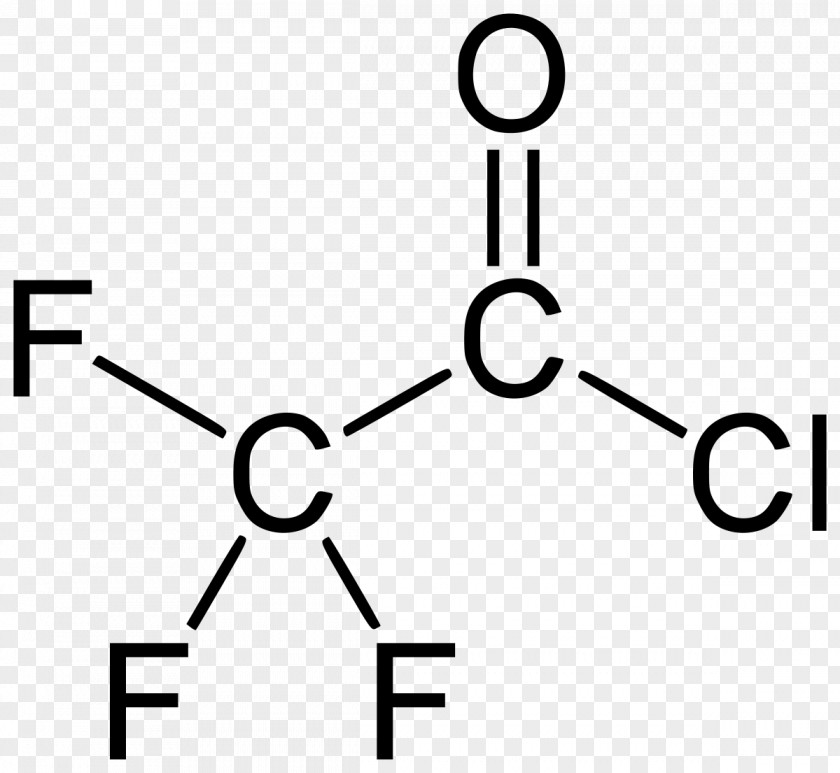 Acetyl Chloride Chemical Formula Structural Compound Acetone Molecule PNG