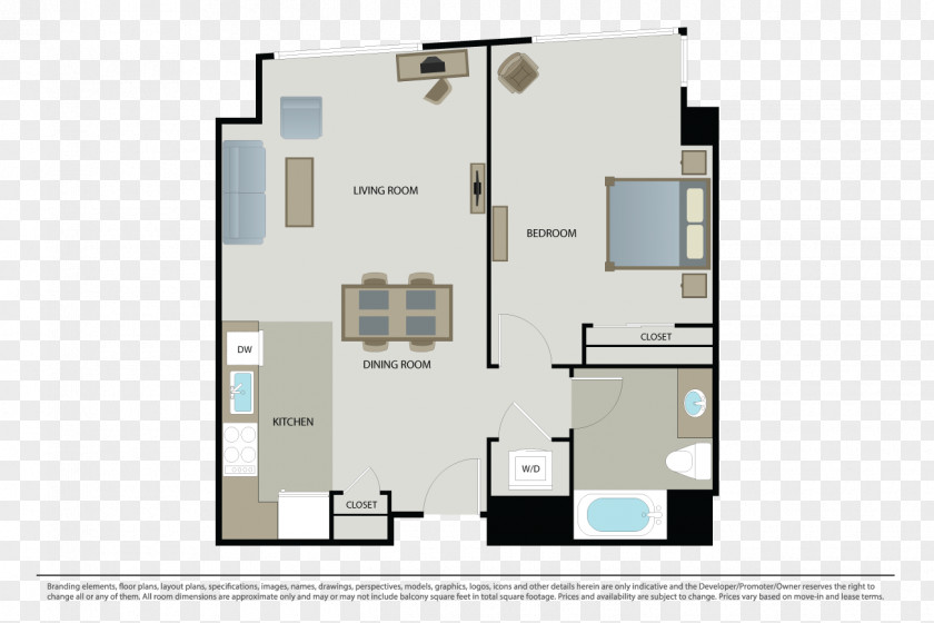 Bedroom Floor Plan House Mosso PNG