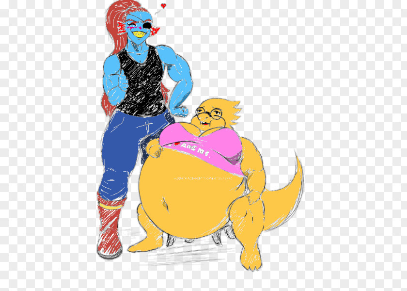 Muscle Gain And Weight Undertale Force-feeding Adipose Tissue Fat Alphys PNG