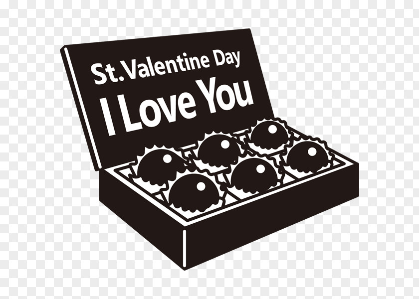 Valentine's Day Illustration Text Chocolate Microsoft PowerPoint PNG
