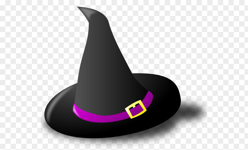 Black And Purple Witch Hat Clipart Clip Art PNG