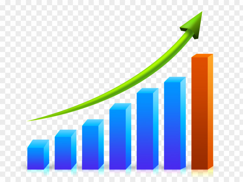 Business Growth Chart Clip Art PNG