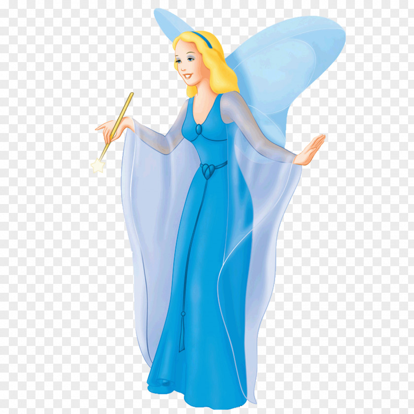 Fairy Pic The With Turquoise Hair Adventures Of Pinocchio Geppetto Jiminy Cricket PNG