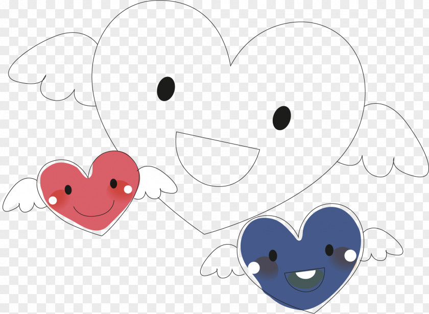 Heart With Wings PNG