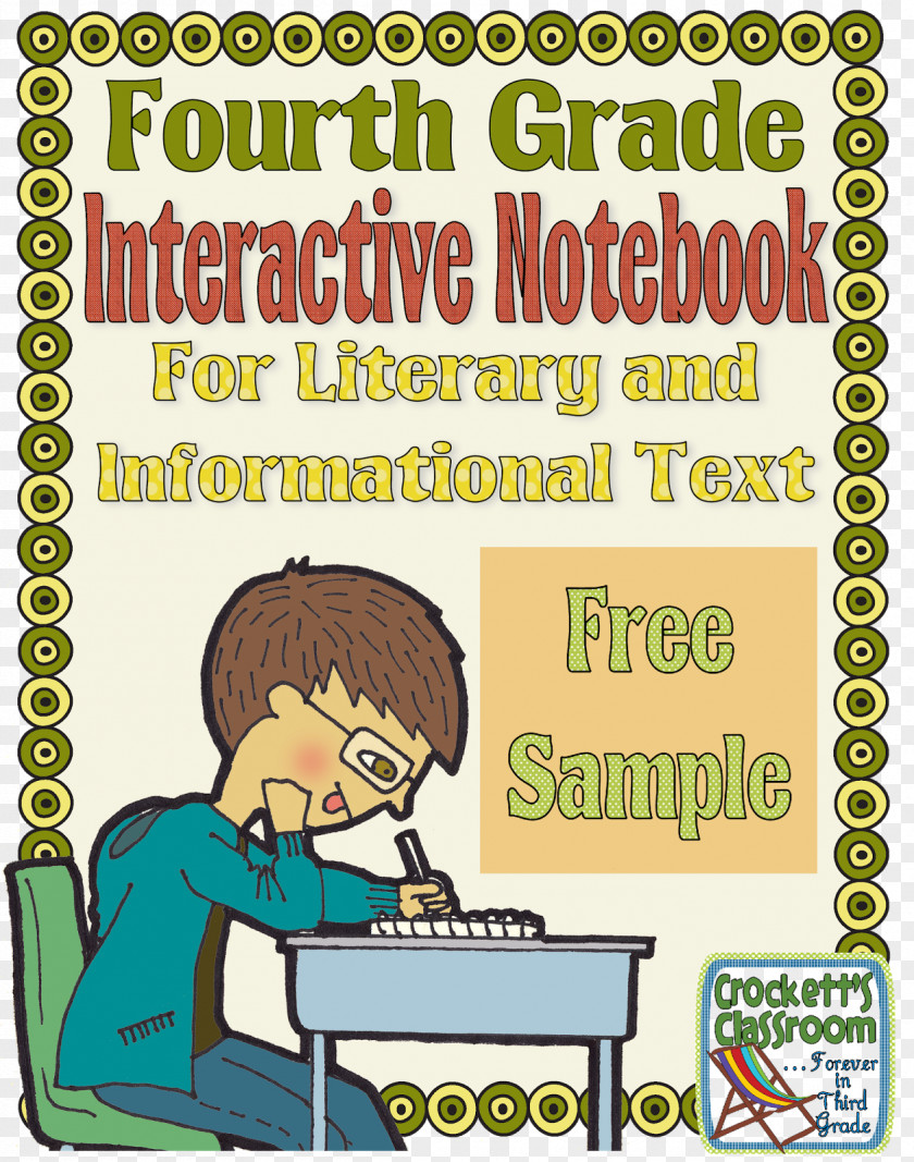 Patricia Polacco Fourth Grade Third Fifth Notebook PNG