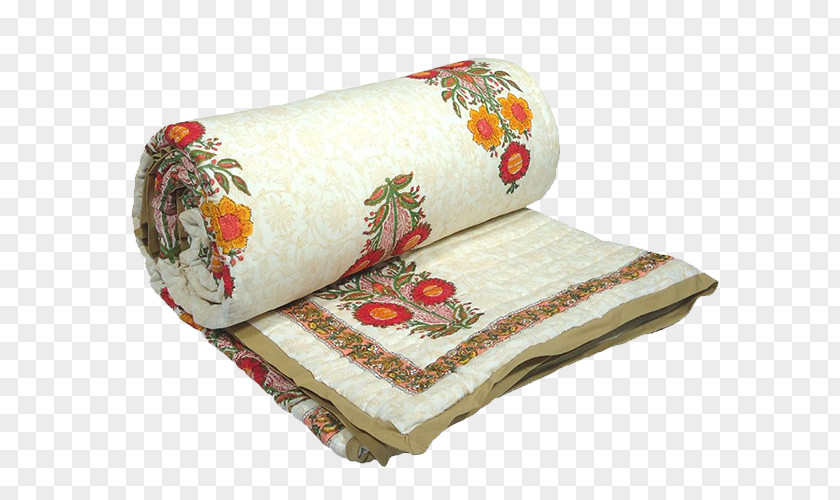 Quilt Razai Cushion Bedroom Roopantaran PNG