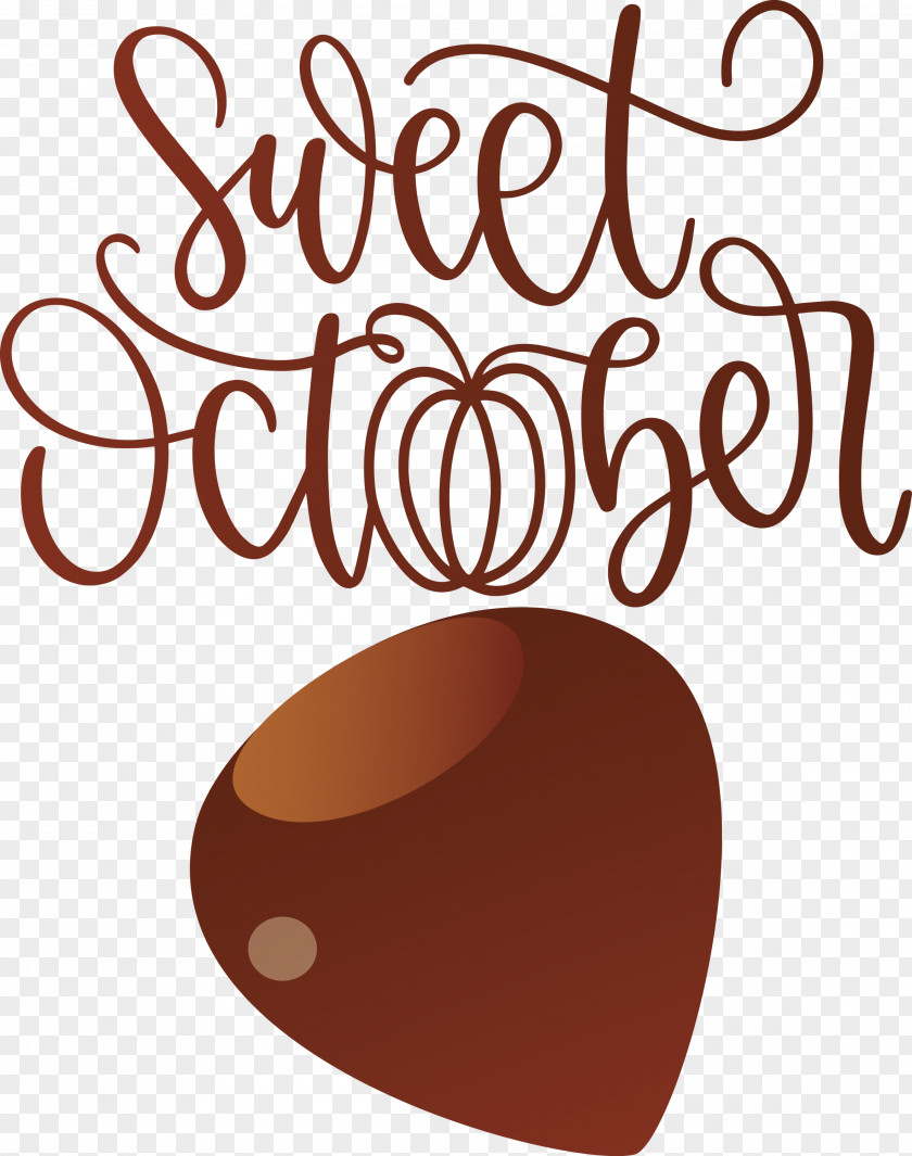 Sweet October October Fall PNG