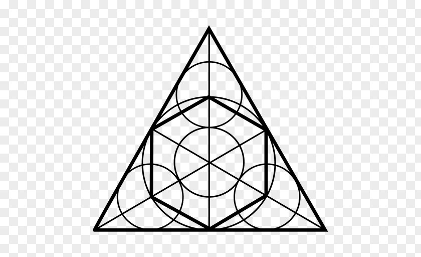 Triangle Sacred Geometry Penrose PNG