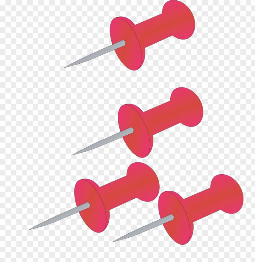4 Red Pin Download PNG