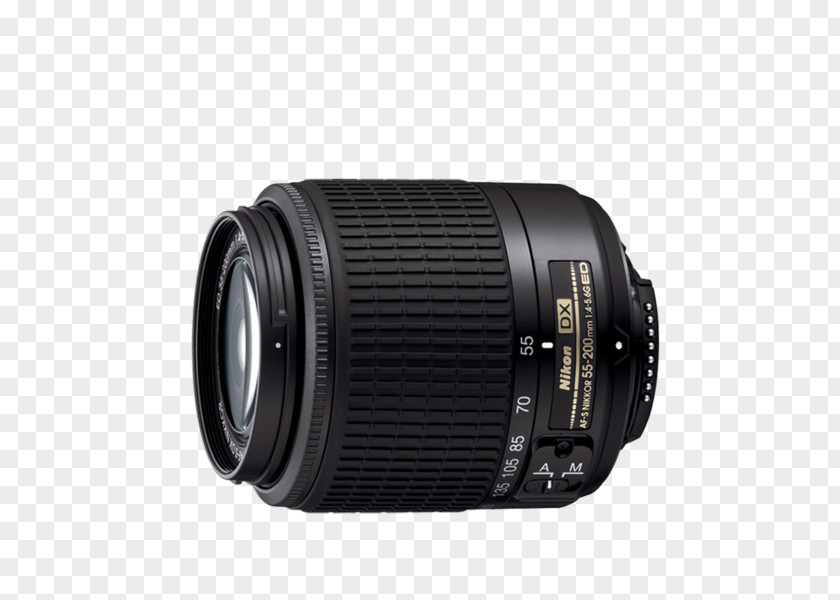 Camera Lens Nikon AF-S DX Zoom-Nikkor 55-200mm F/4-5.6G Nikkor 55-300mm F/4.5-5.6G ED VR 35mm F/1.8G Telephoto Zoom F/4.0-5.6G II PNG