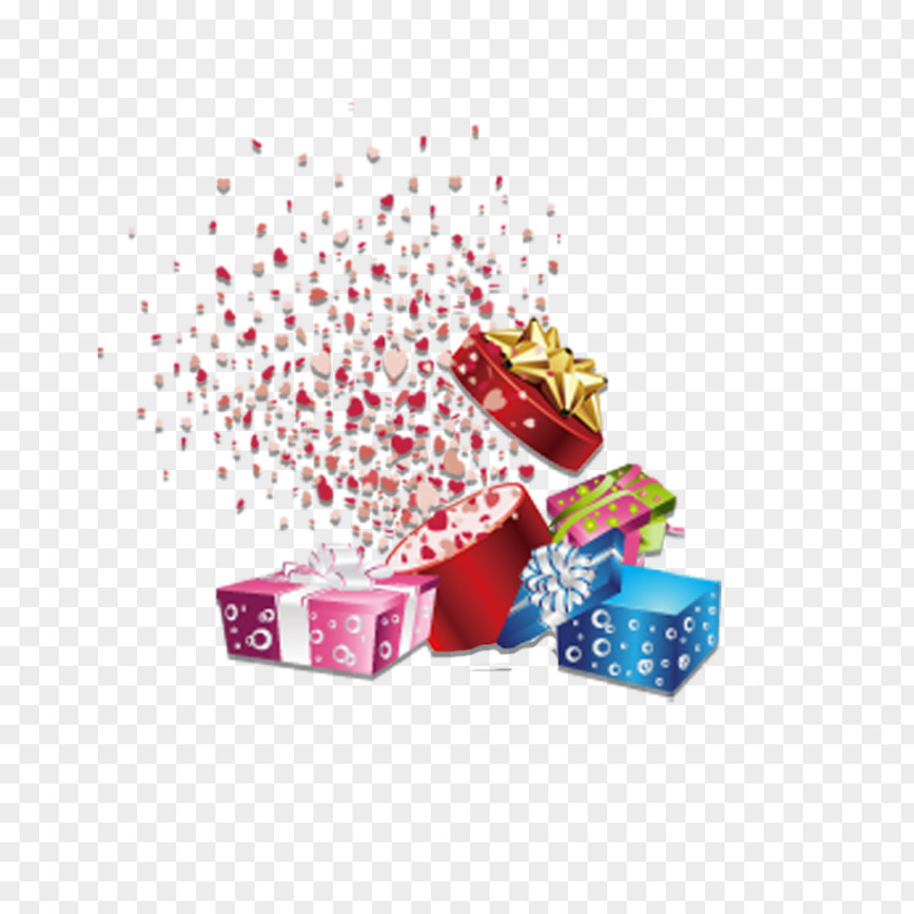 Gift Boxes Poster PNG