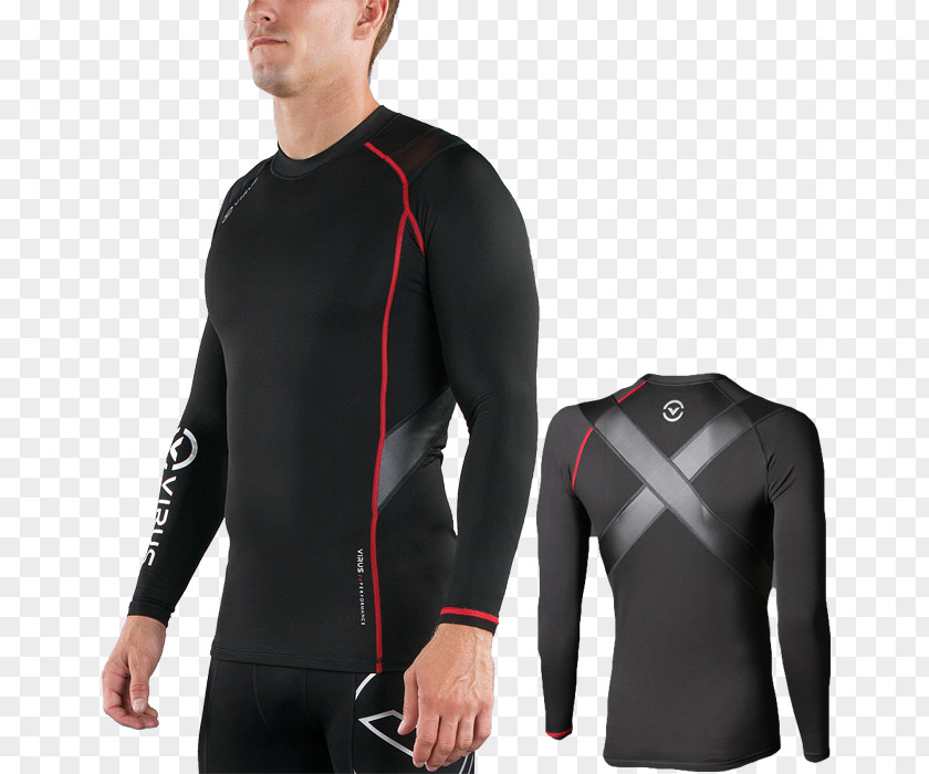 Keep Warm Wetsuit Shoulder Sleeve Top PNG