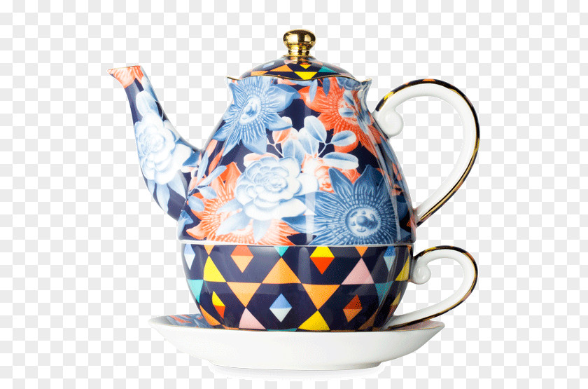 Kettle Coffee Cup Teapot Saucer PNG