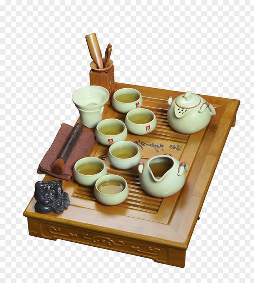 Kung Fu Tea Set Teaware Yixing Breakfast Gongfu Ceremony PNG