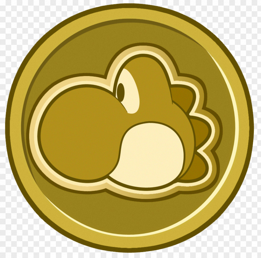 Mario & Yoshi Super World 2: Yoshi's Island Land 6 Golden Coins PNG