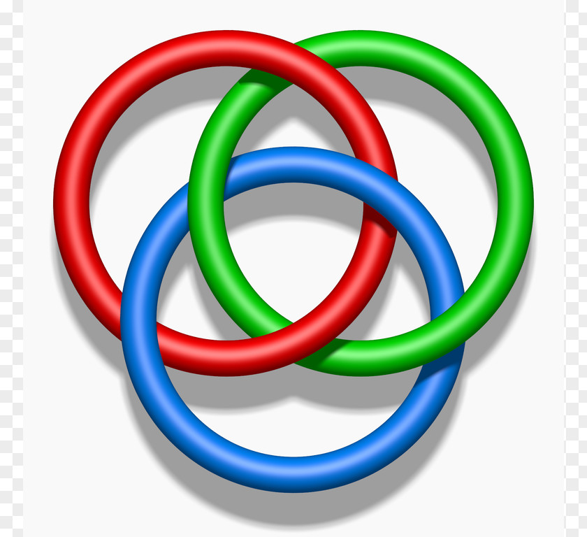 Mathematical Pictures Borromean Rings Mathematics Topology Circle Brunnian Link PNG