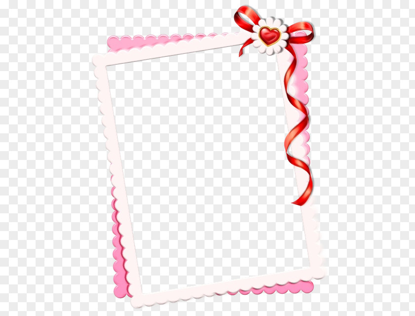 Paper Product Background Pink Frame PNG