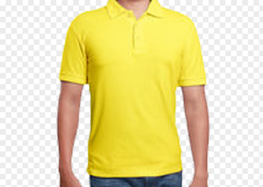 Polo Shirt T-shirt Stock Photography Yellow PNG