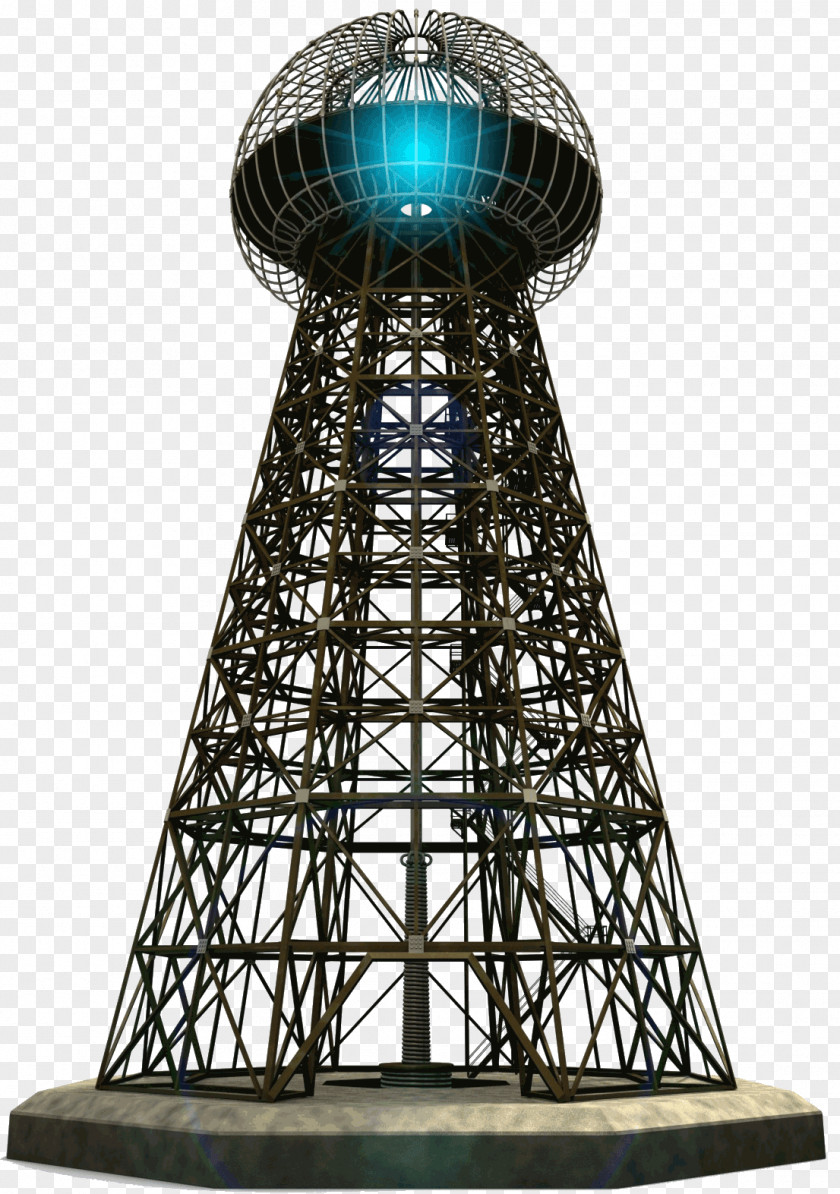 Tesla Wardenclyffe Tower Nikola Museum Coil Electromagnetic Alternating Current PNG