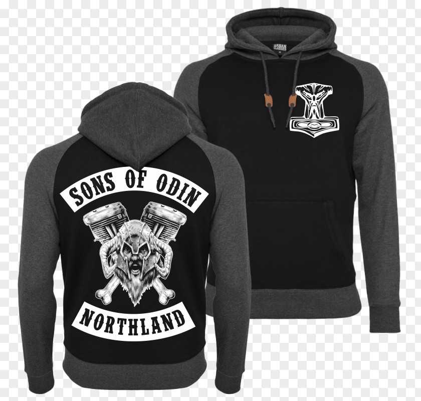 Thor Sons Of Odin Asgard Valhalla Hoodie PNG