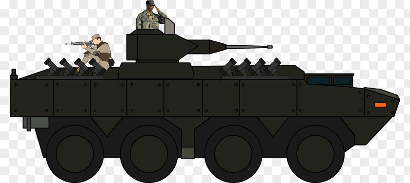 Armoured Personnel Carrier DefTech AV8 Clip Art PNG