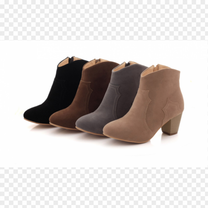 Boot Suede Ankle Product Design PNG