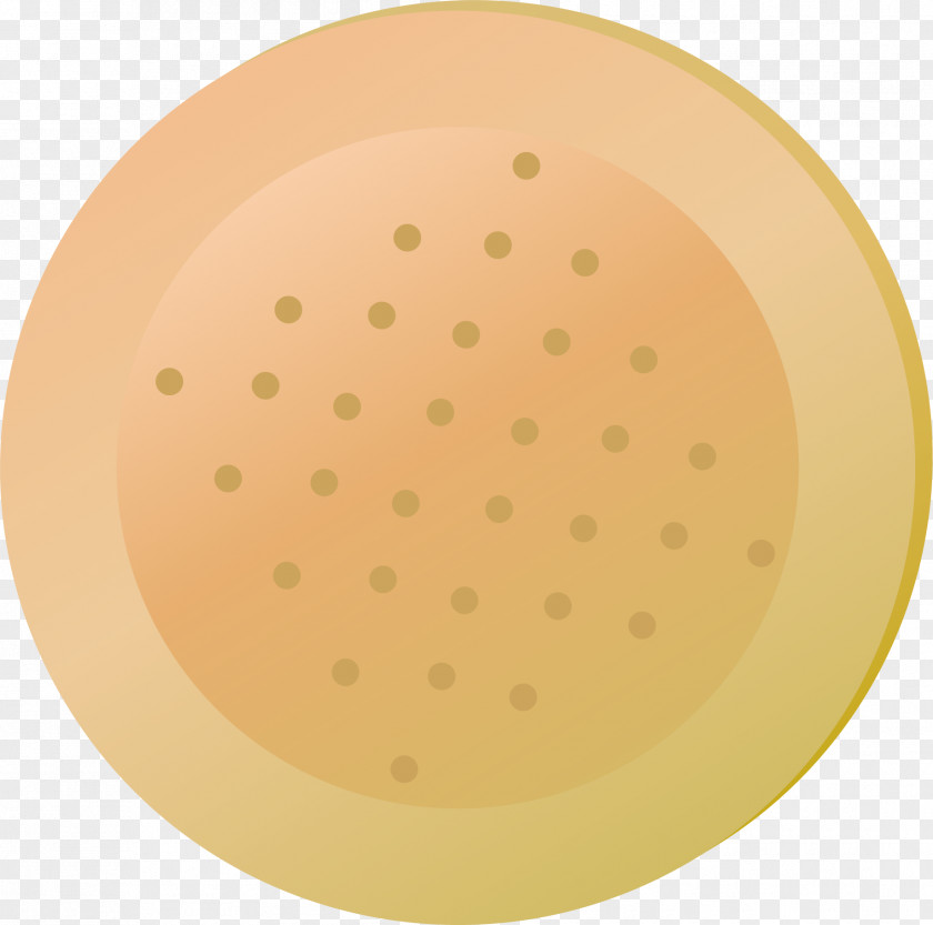 Circular Band Aid Yellow Material Circle Pattern PNG