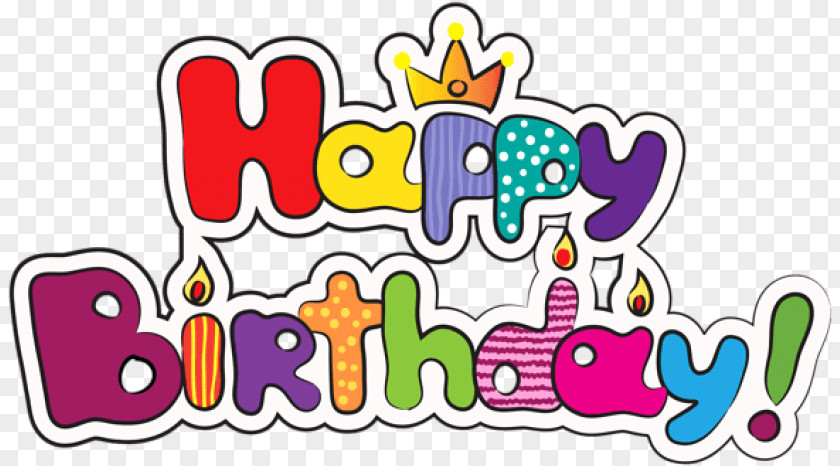 Coloring Book Cartoon Happy Birthday Design PNG