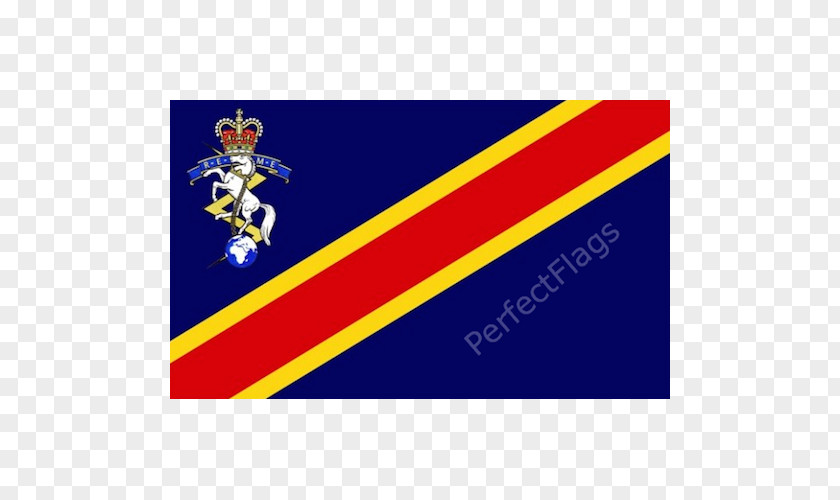 Flag Royal Electrical And Mechanical Engineers Engineering Corps PNG