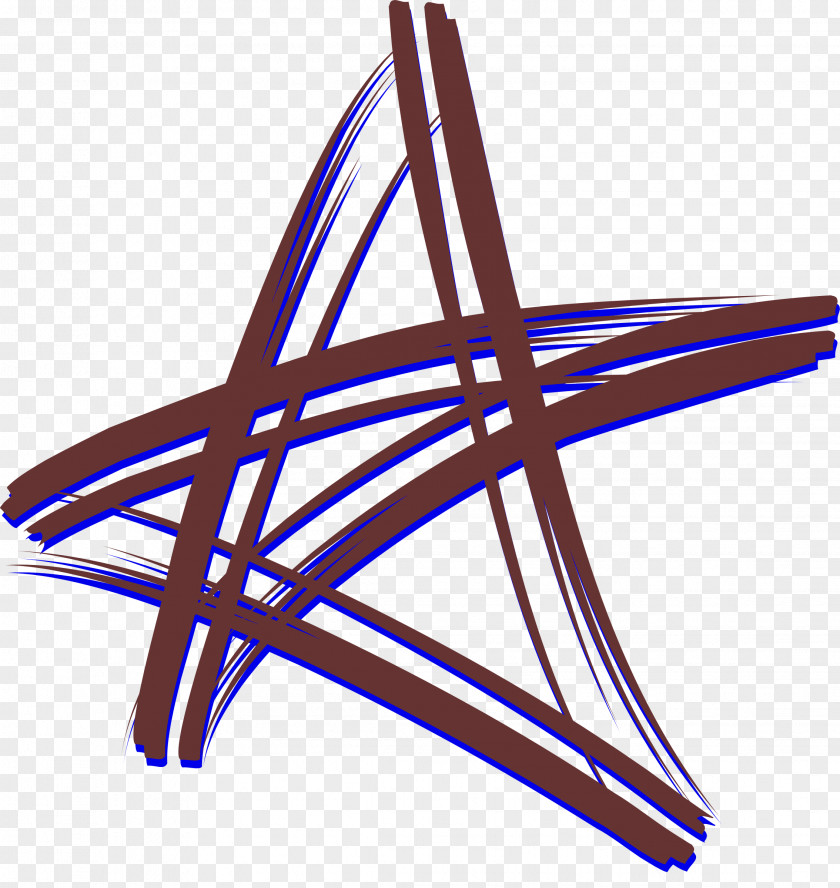 Star Brush Drawing PNG