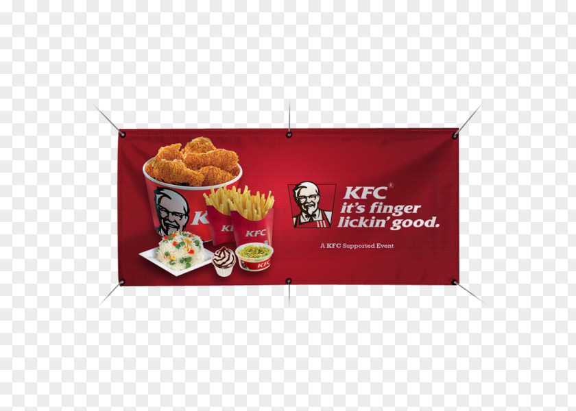 Vinyl Poster KFC Fast Food Advertising Gravycart PNG
