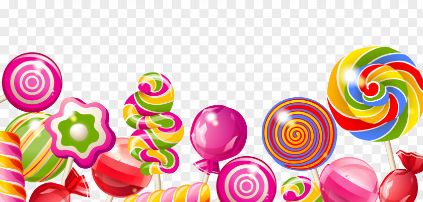 Cartoon Lollipop Candy PNG