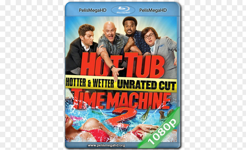 Hot Tub Time Machine 2 Film DVD Him/Herself PNG