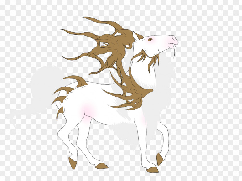 Lion Cattle Drawing PNG