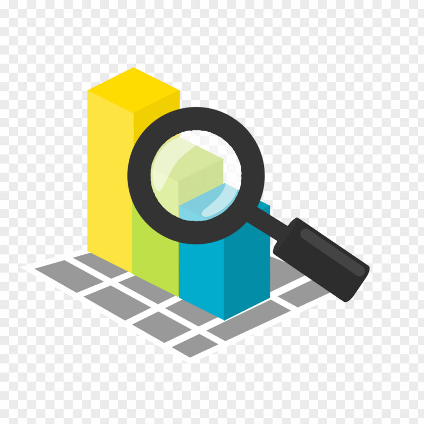 Magnifying Glass Logo Line PNG