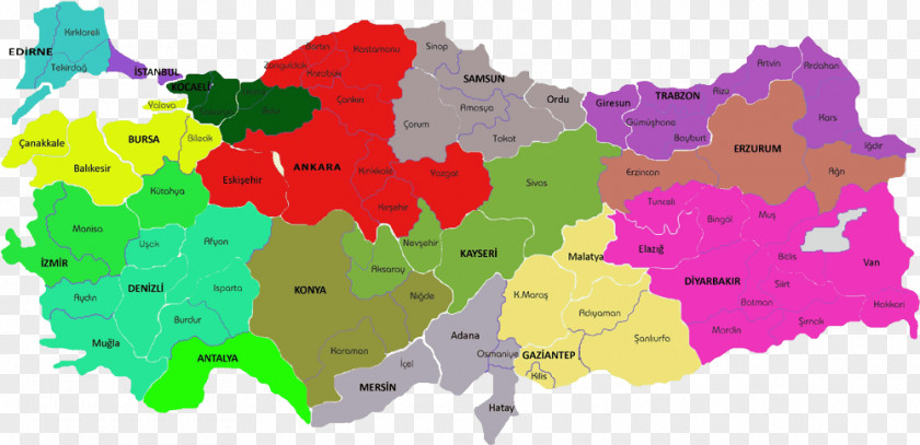 Map World Mapa Polityczna Turkey PNG