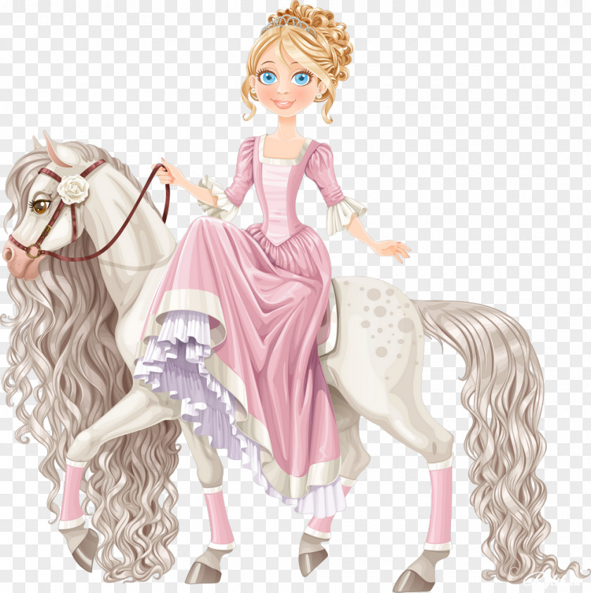 Nordic Fairy Tale Horse Foal Mane PNG