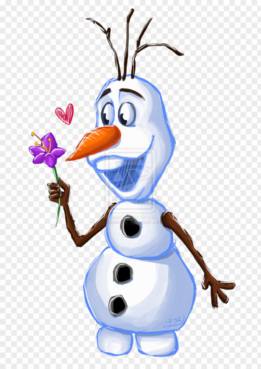 Olaf Elsa Anna PNG