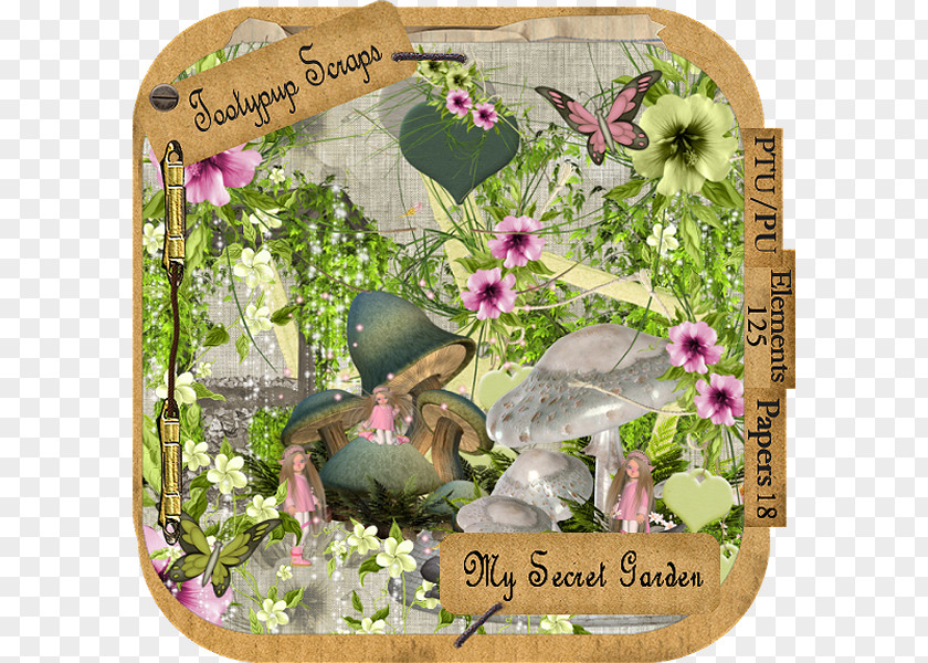 Secret Garden Wind Flowering Plant Rainbow Bridge Fauna Purple PNG