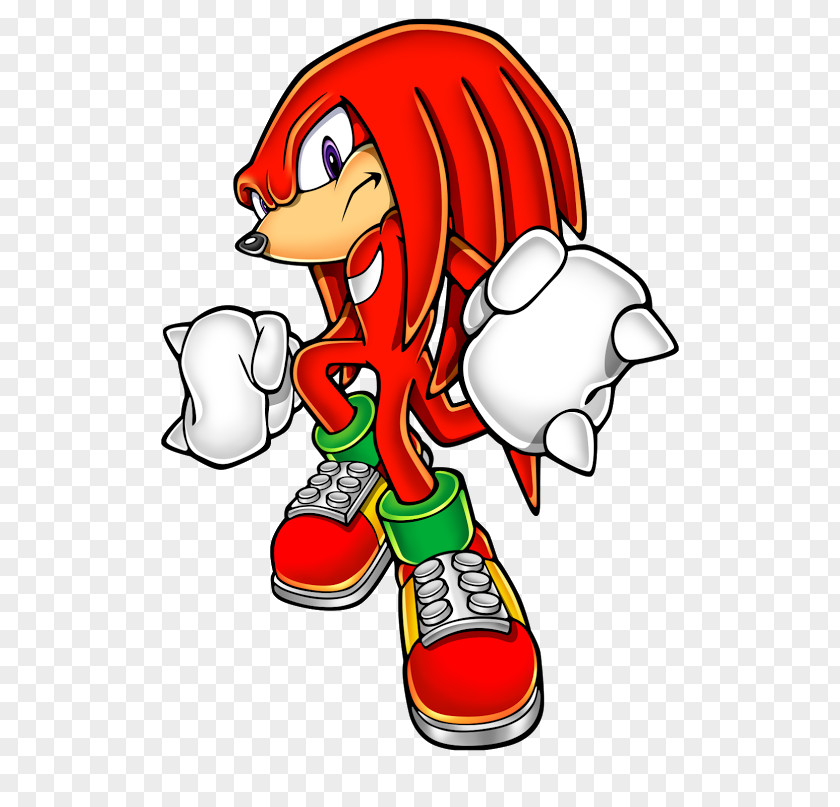 Sonic The Hedgehog Knuckles Echidna Advance 3 & 2 PNG
