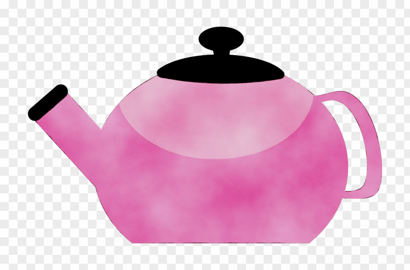 Teapot Kettle Pink Purple Lid PNG