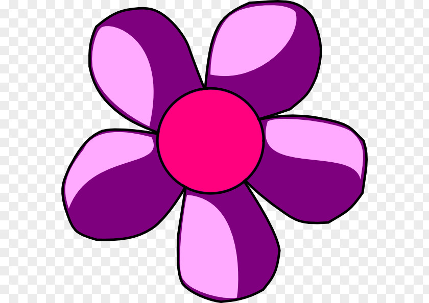 Flower Clip Art Drawing Image Purple PNG