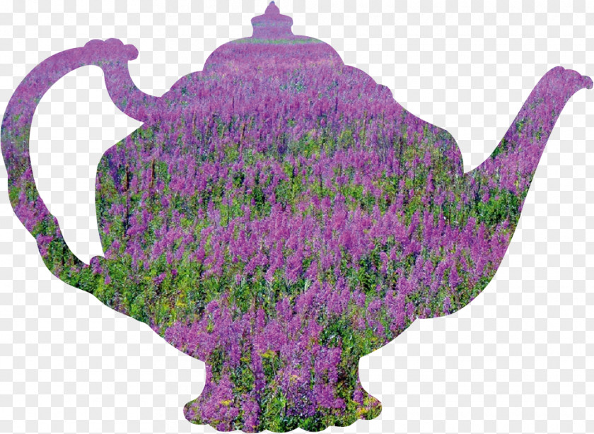 Ivan Tea Lavender Flowerpot PNG
